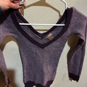 Purple sweatshirt